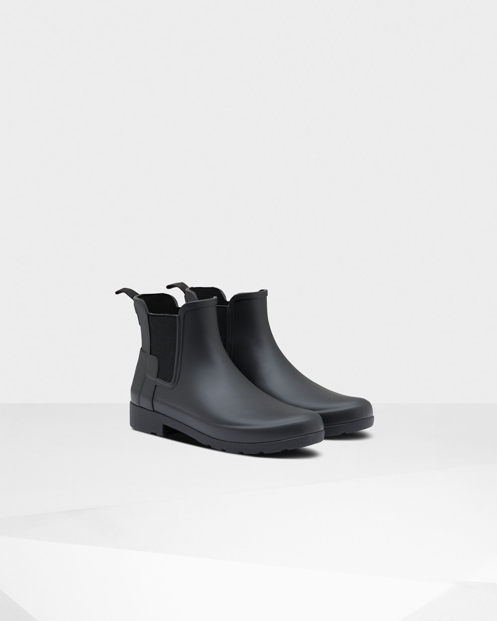 Botas Chelsea Hunter Feminina Pretas - Refined Slim Fit - 80MHOTDSC